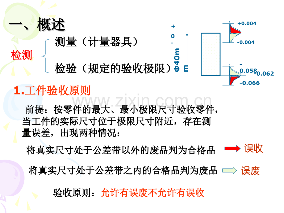 测量技术的基础知识及光滑工件尺寸的检测.pptx_第1页