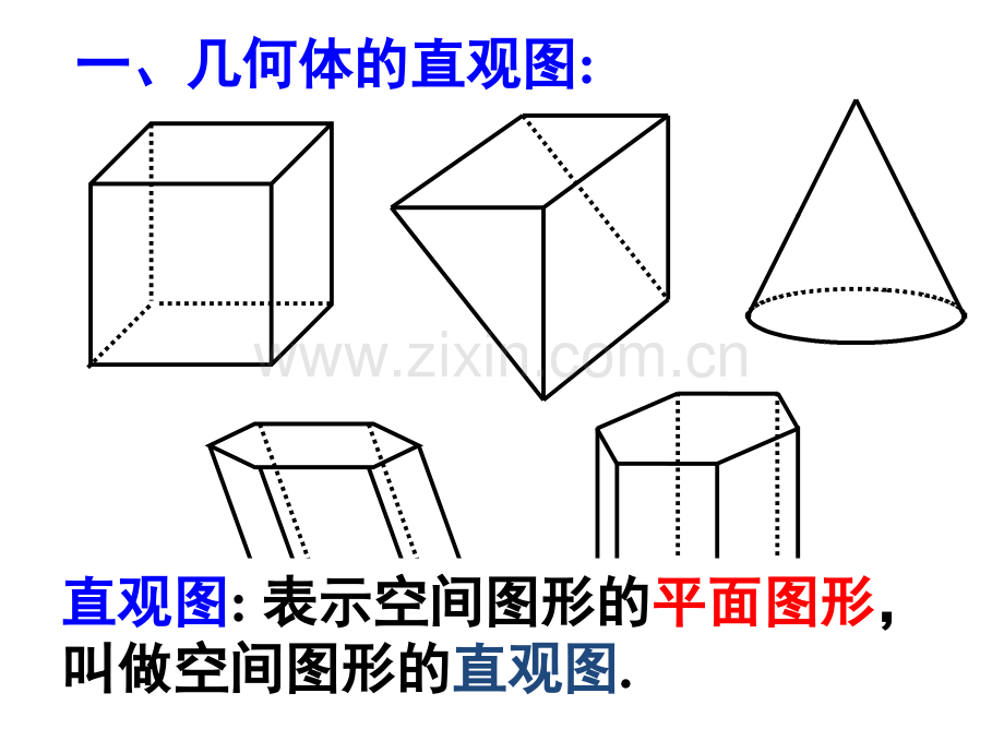 空间几何体的三视图和直观图共张.pptx_第2页