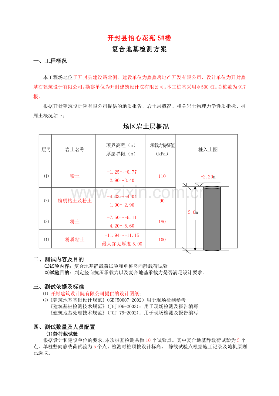 水泥土搅拌桩复合地基检测方案.doc_第3页