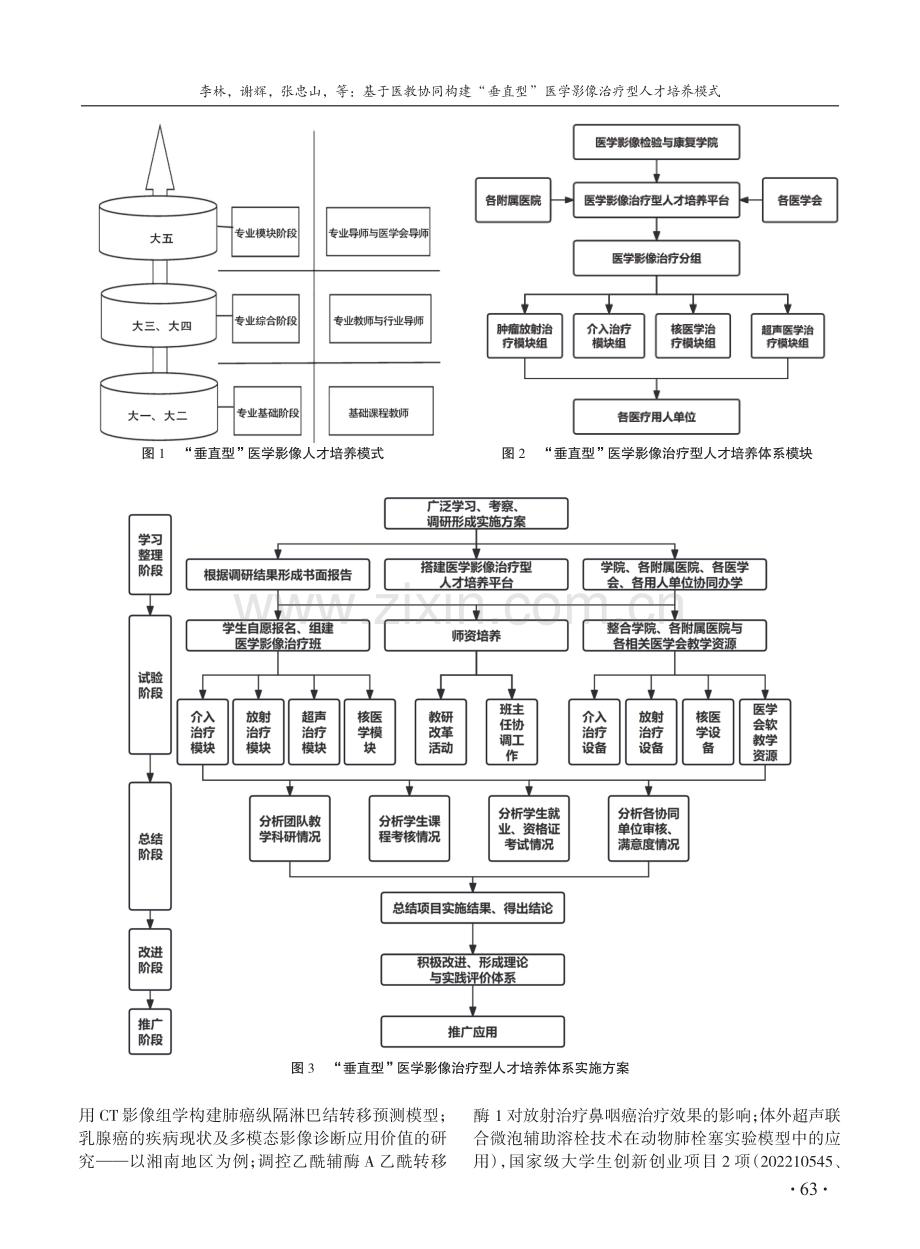 基于医教协同构建“垂直型”医学影像治疗型人才培养模式.pdf_第3页