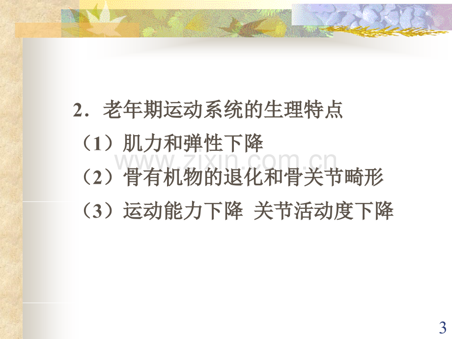 老年期常见运动系统疾病病人的护理.pptx_第3页