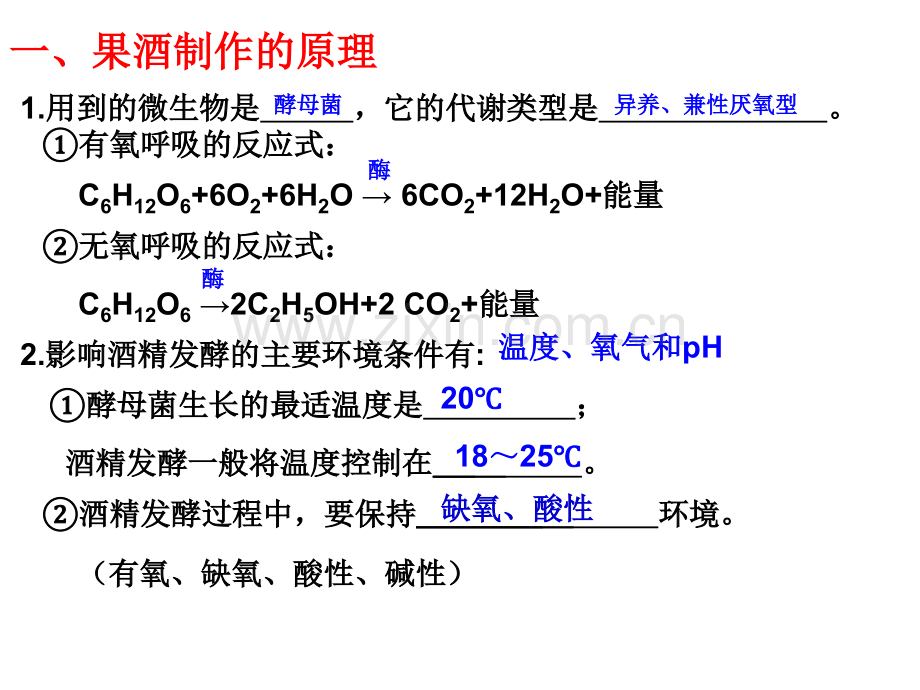 果酒果醋和腐乳的制作复习.pptx_第2页