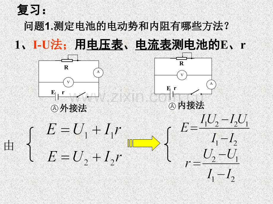 测量电池的电动势和内阻误差分析.pptx_第2页