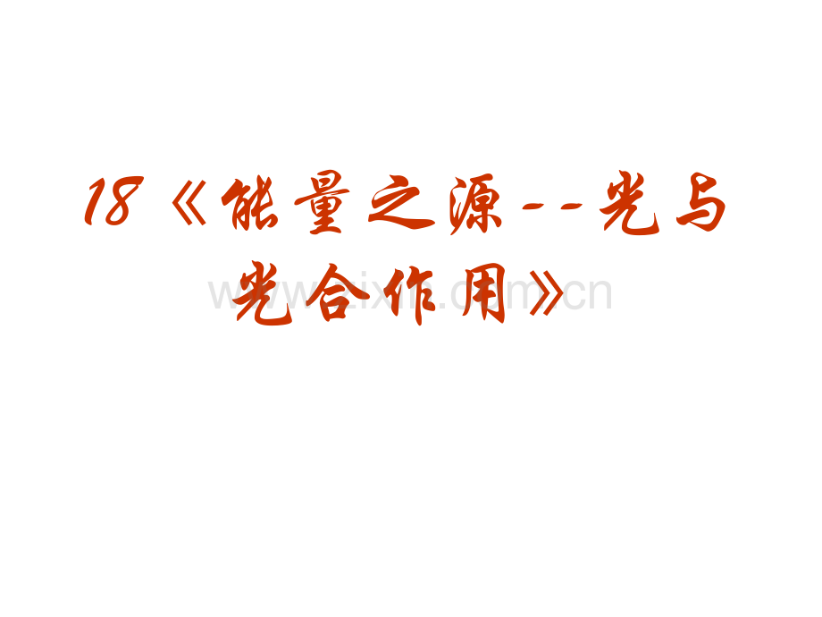 理化生2010生物高考复习分子与细胞专题系列18能量之源光与光合作用.pptx_第2页