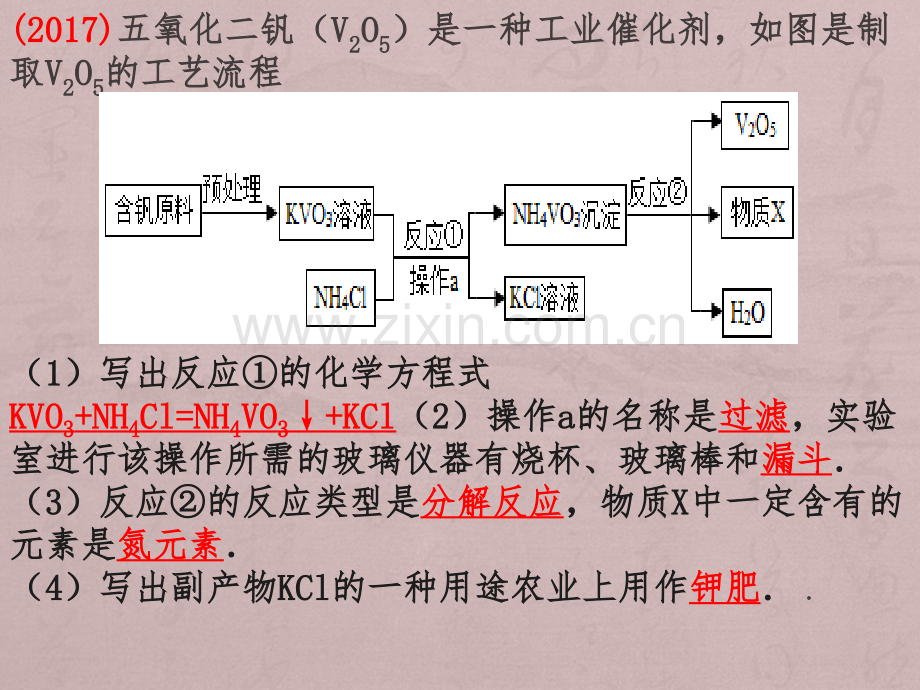 芜湖市初中化学复习教学研讨会材料中考流程题复习及策略共14张.pptx_第3页