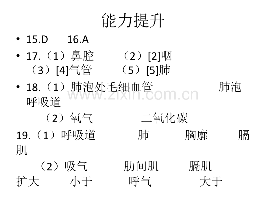 济南版七年级生物导学训练答案.pptx_第2页