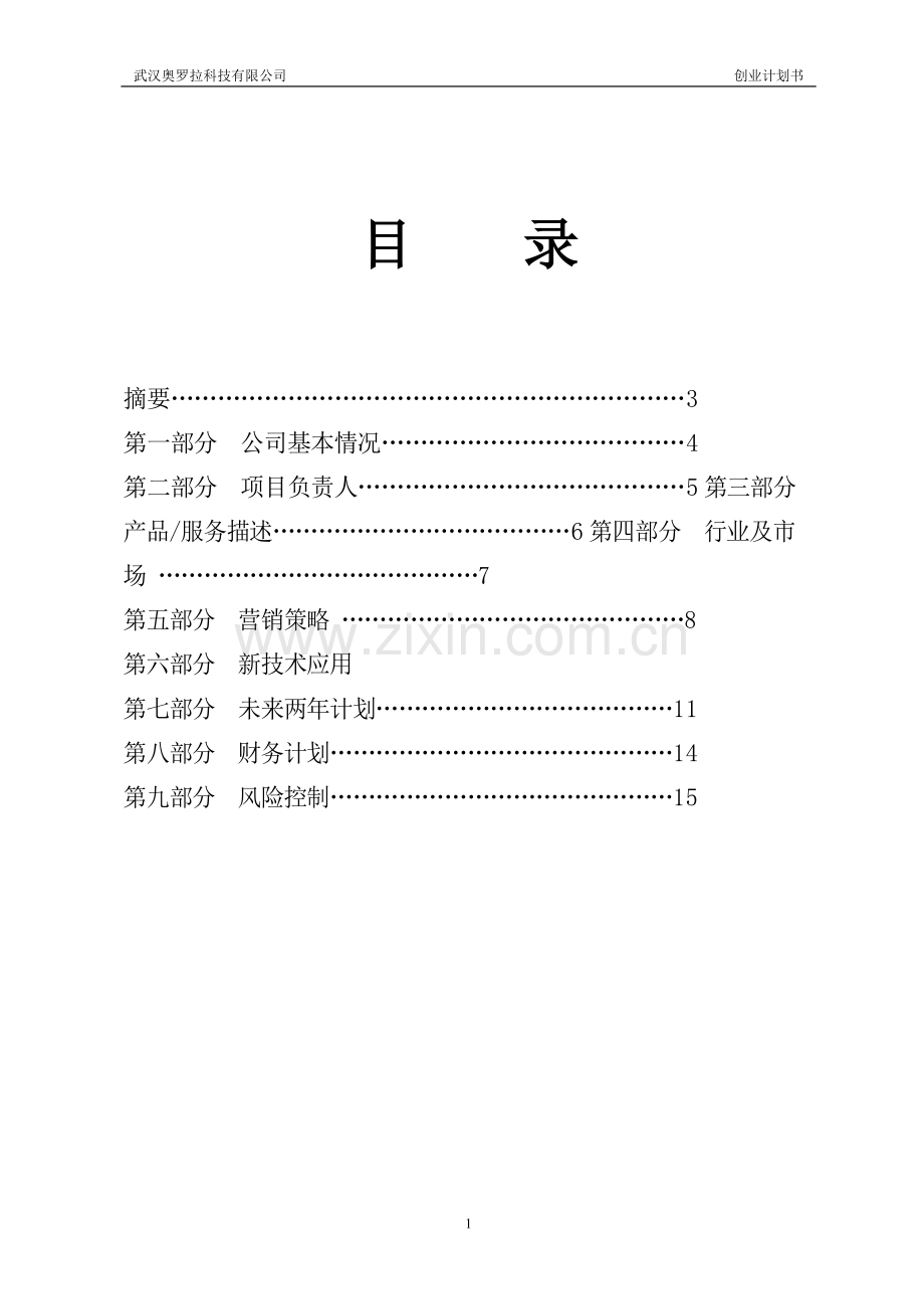 奥罗拉公司二维、三维动画设计制作创业计划书大学论文.doc_第2页