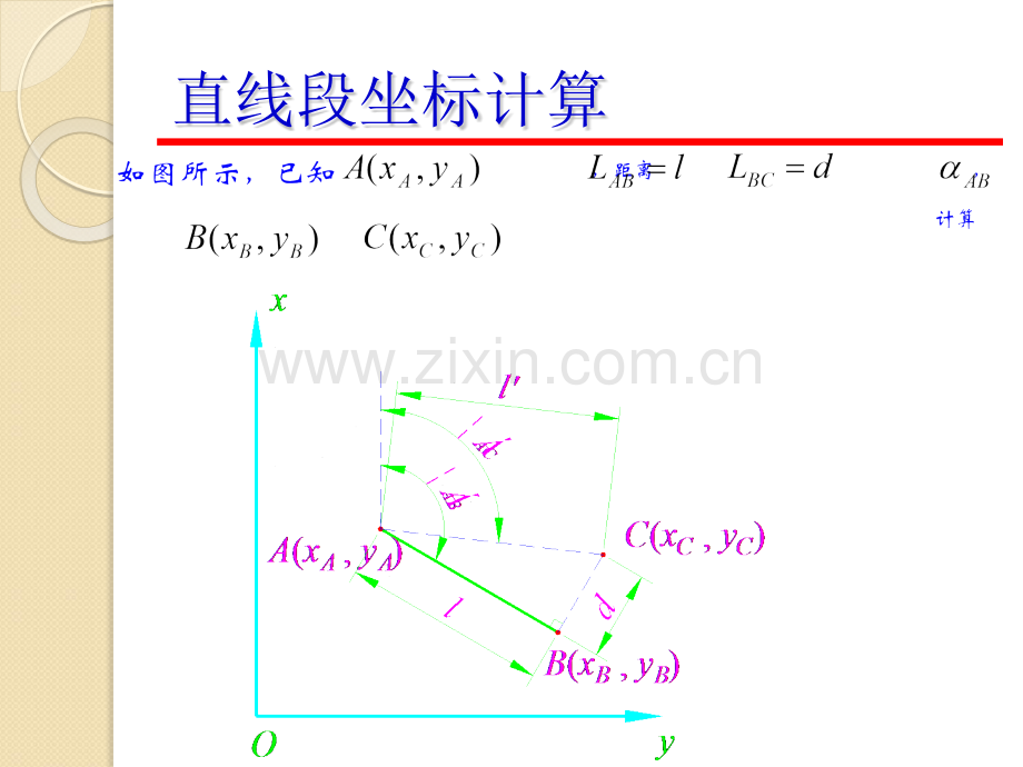 测量坐标计算PPt计算公式.pptx_第3页