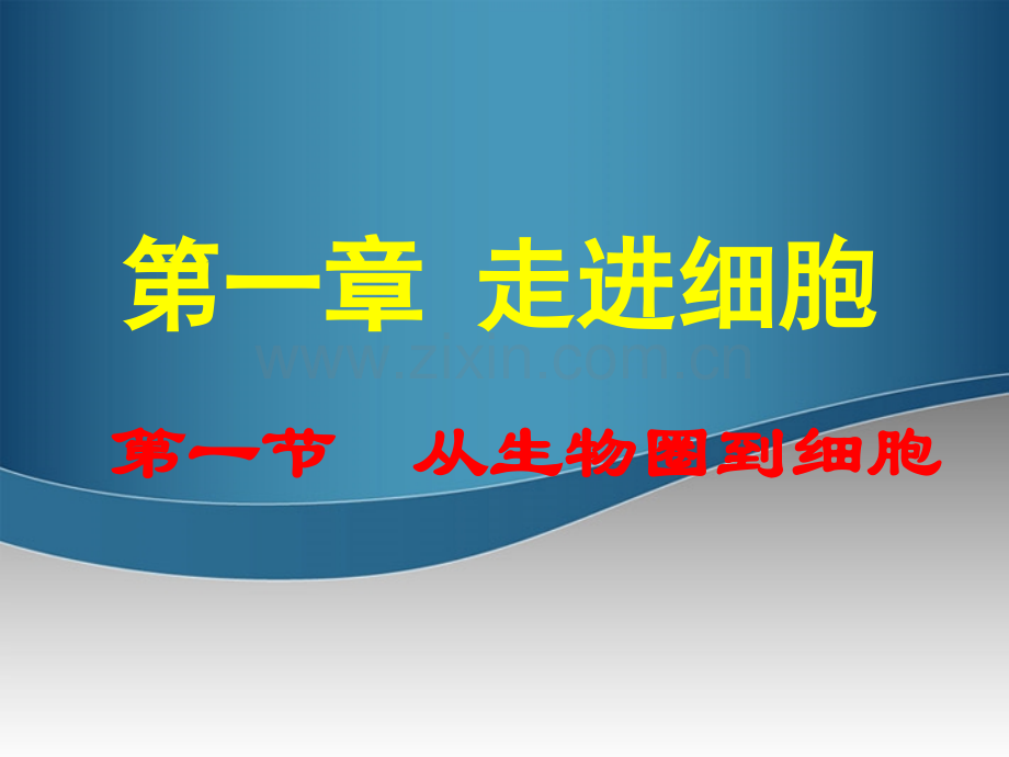 生命课堂湖南省蓝山二中高中生物11从生物圈到细胞新人教版必修.pptx_第1页