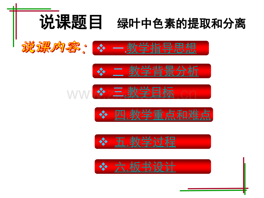 绿叶中色素的提取与分离说课.pptx_第2页