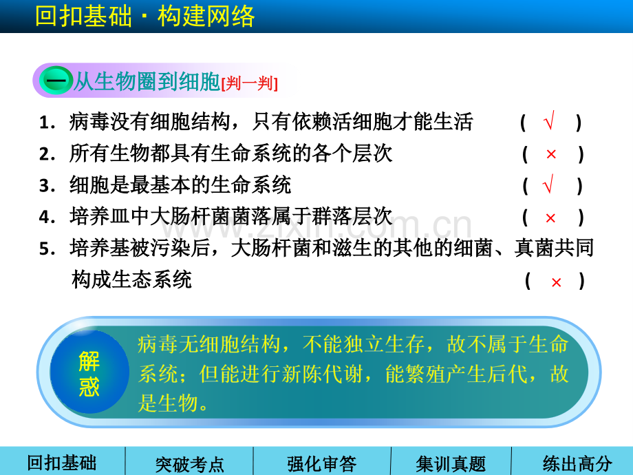 理化生2014高考生物一轮复习走近细胞和组成细胞分子走近细胞.pptx_第3页