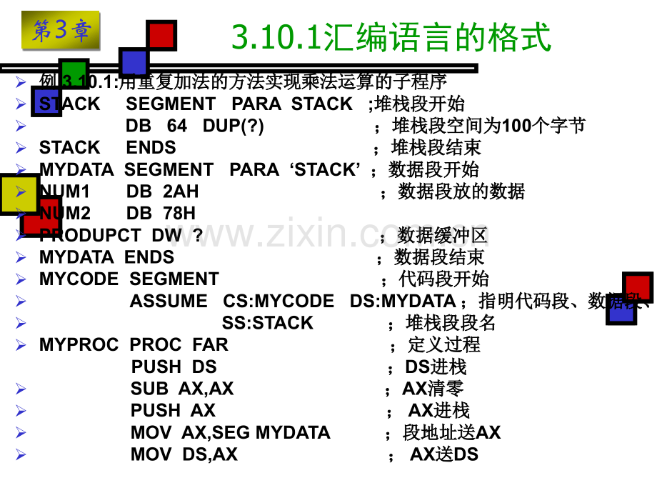 汇编程序常用伪指令简介.pptx_第1页