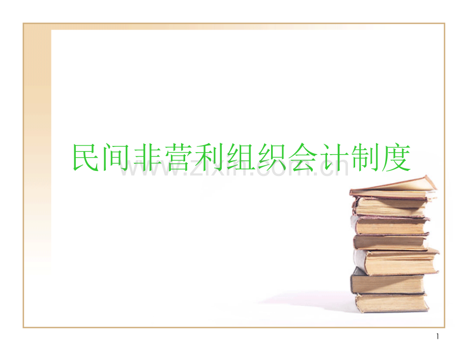 民间非营利组织会计制度.pptx_第1页