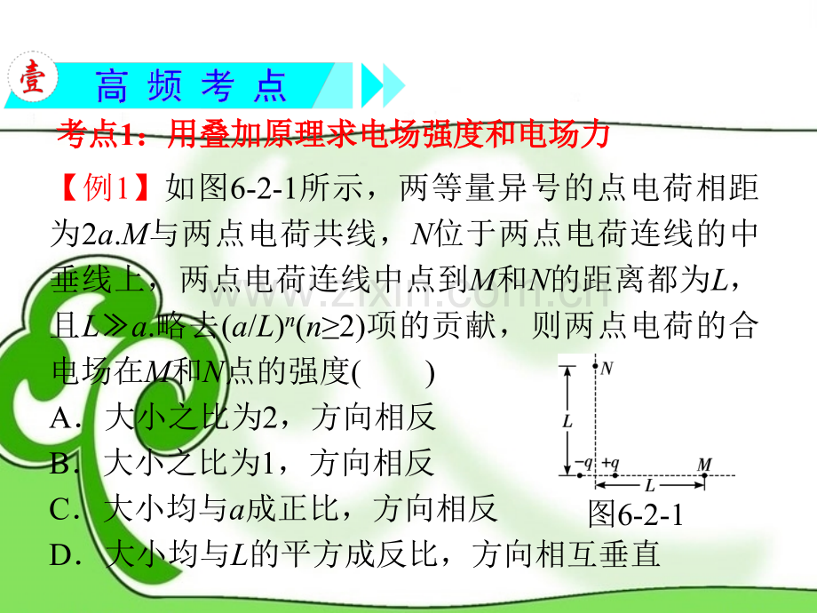 用叠加原理求电场强度和电场力.pptx_第3页