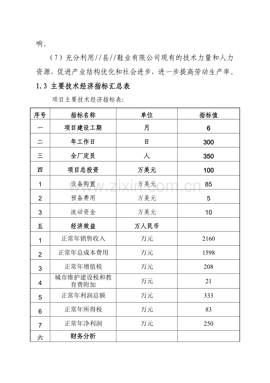 年产120万双鞋面生产线项目可行性研究报告.doc_第3页