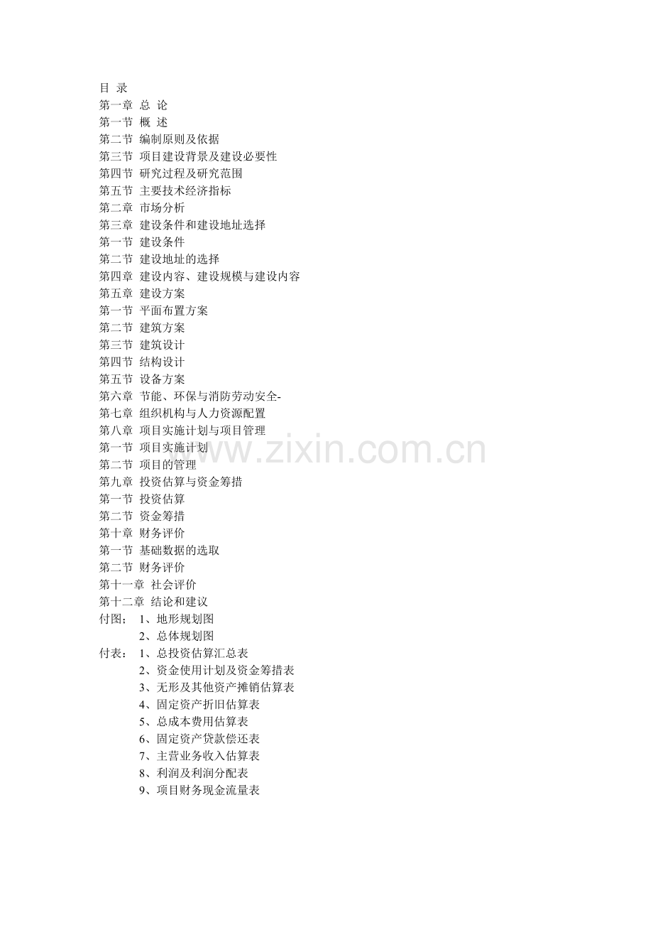 呼和浩特脑包村新村建设项目可行性研究报告.doc_第1页