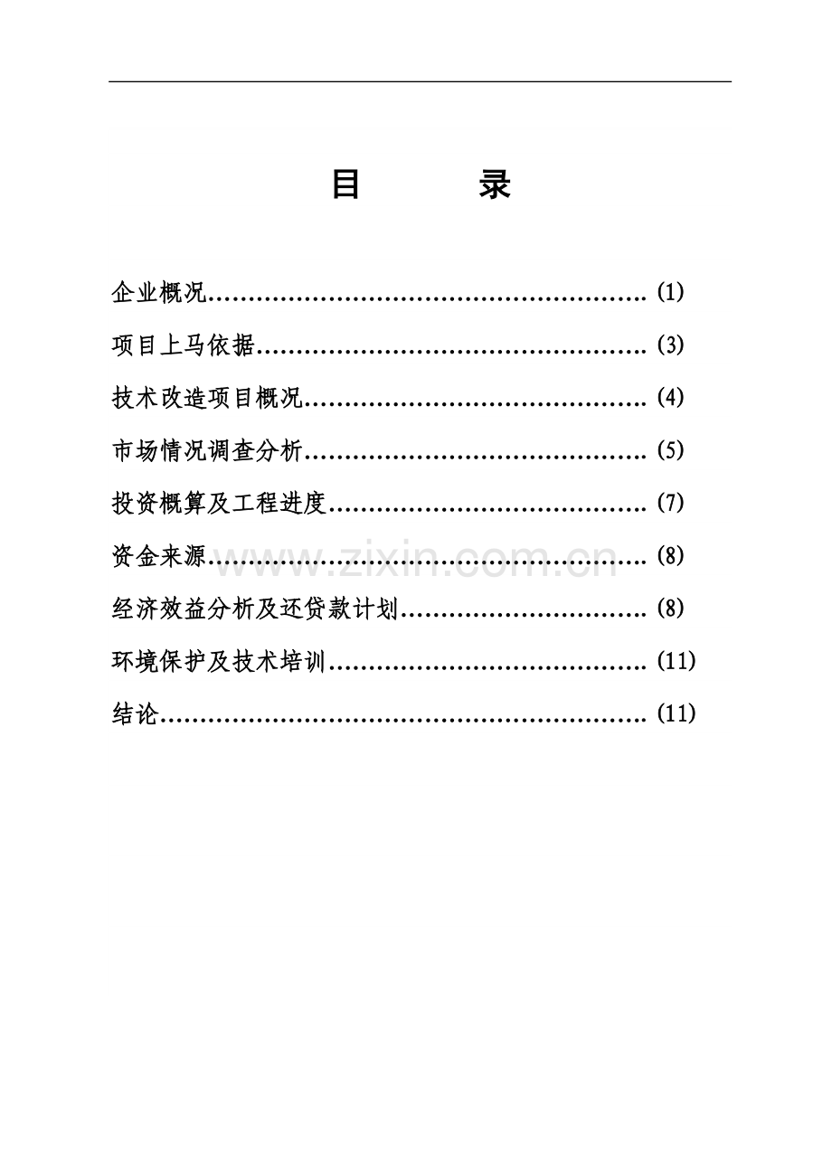 汽车玻璃厂可行性分析报告.doc_第1页