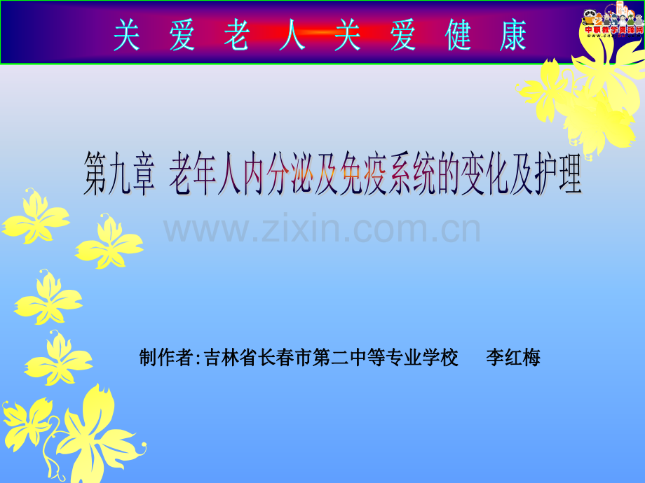 老年护理学老年人内分泌及免疫系统的变化及护理人卫版.pptx_第1页