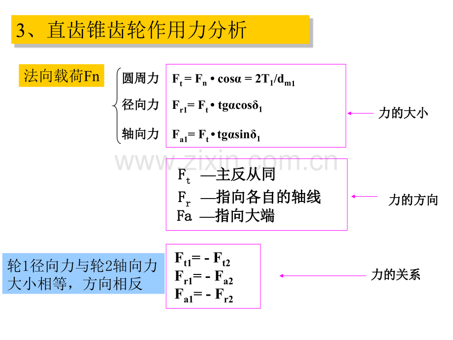 齿轮蜗杆受力分析.pptx_第3页