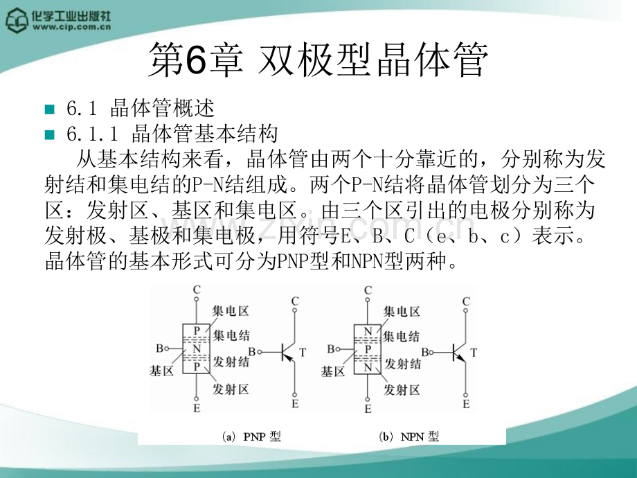 第6章双极型晶体管.pptx_第1页