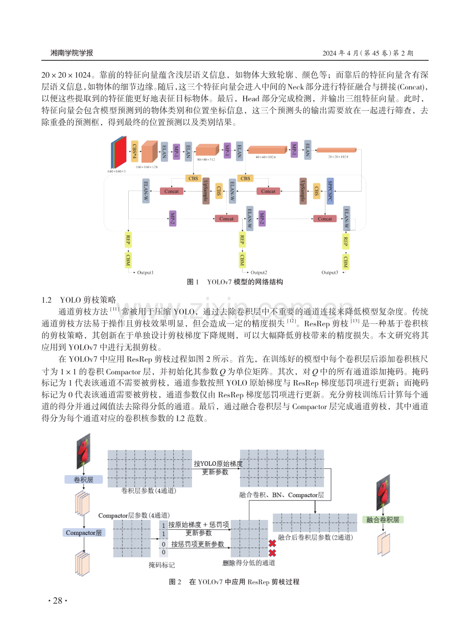 融合剪枝与知识蒸馏的农业病虫害检测.pdf_第2页