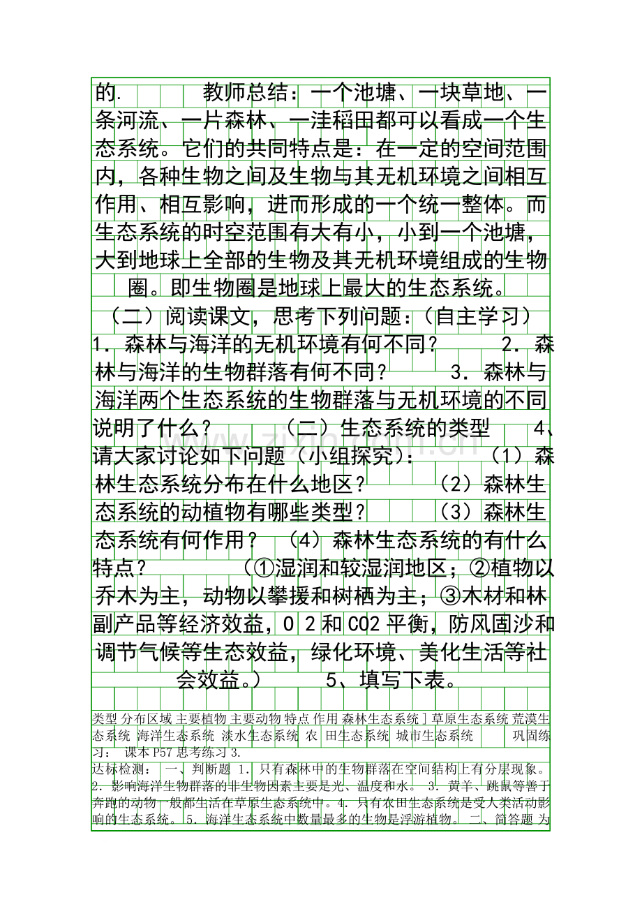 生态系统的类型导学案.docx_第2页