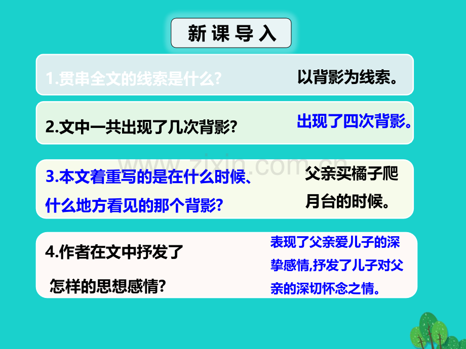 秋八级语文上册背影时新人教版.pptx_第2页