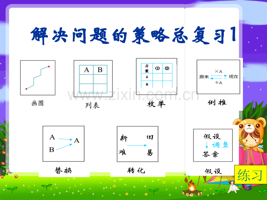 苏教版六年级数学下册解决问题的策略总复习.pptx_第3页