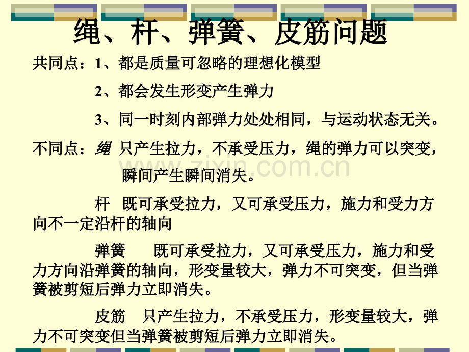 牛顿第二定律的应用瞬时性.pptx_第1页