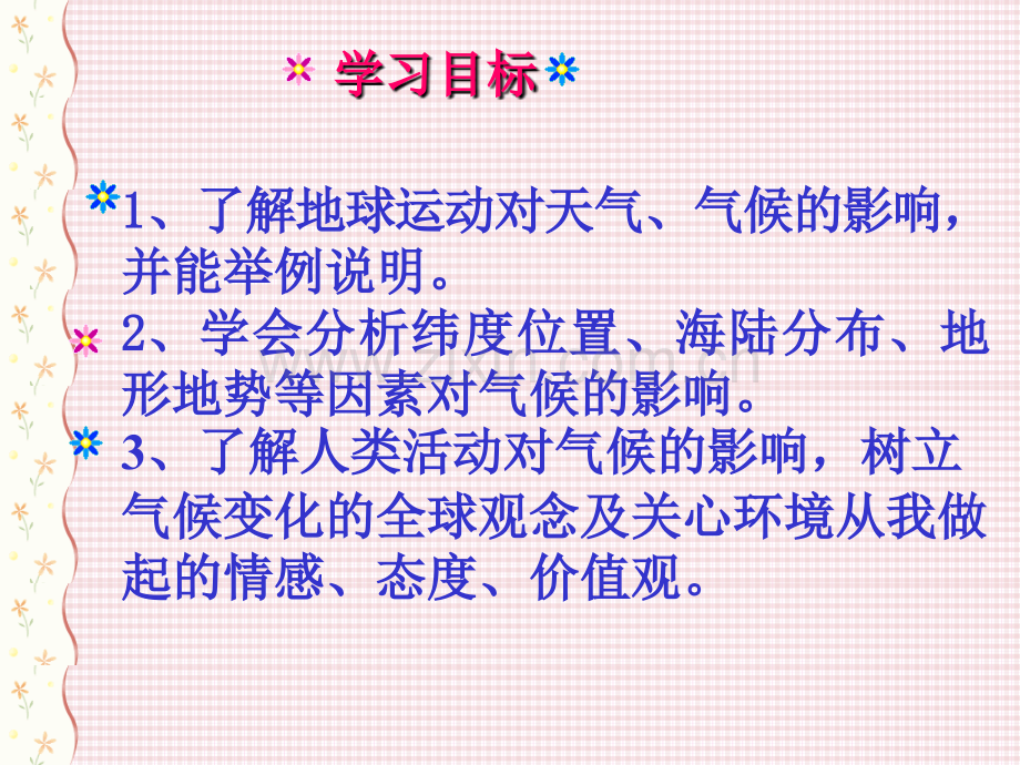 初一政史地七年级地理上册影响气候主要因素.pptx_第2页