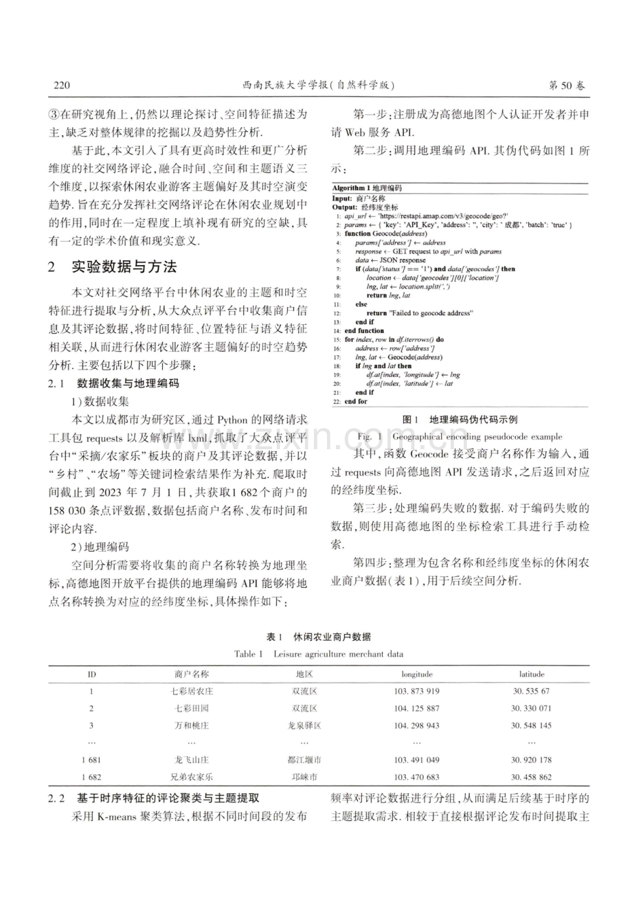 休闲农业游客的主题偏好及时空演变分析.pdf_第3页