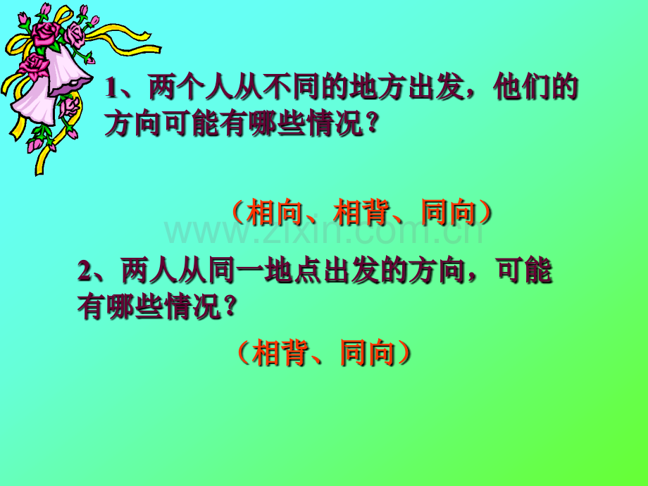 六年级数学相遇应用题求路程.pptx_第3页