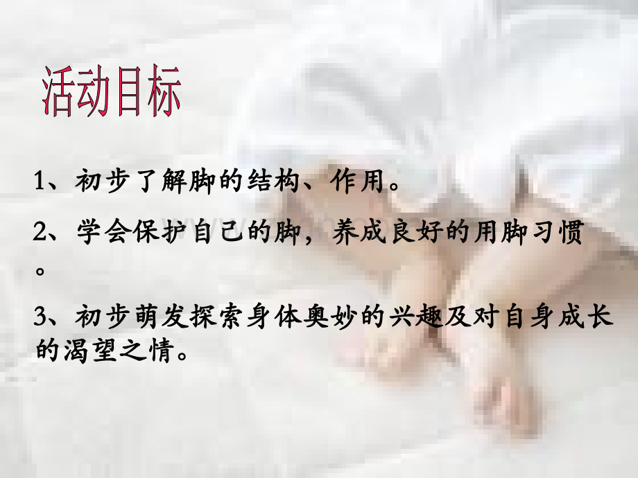 小班健康教育活动可爱的小脚丫.pptx_第3页