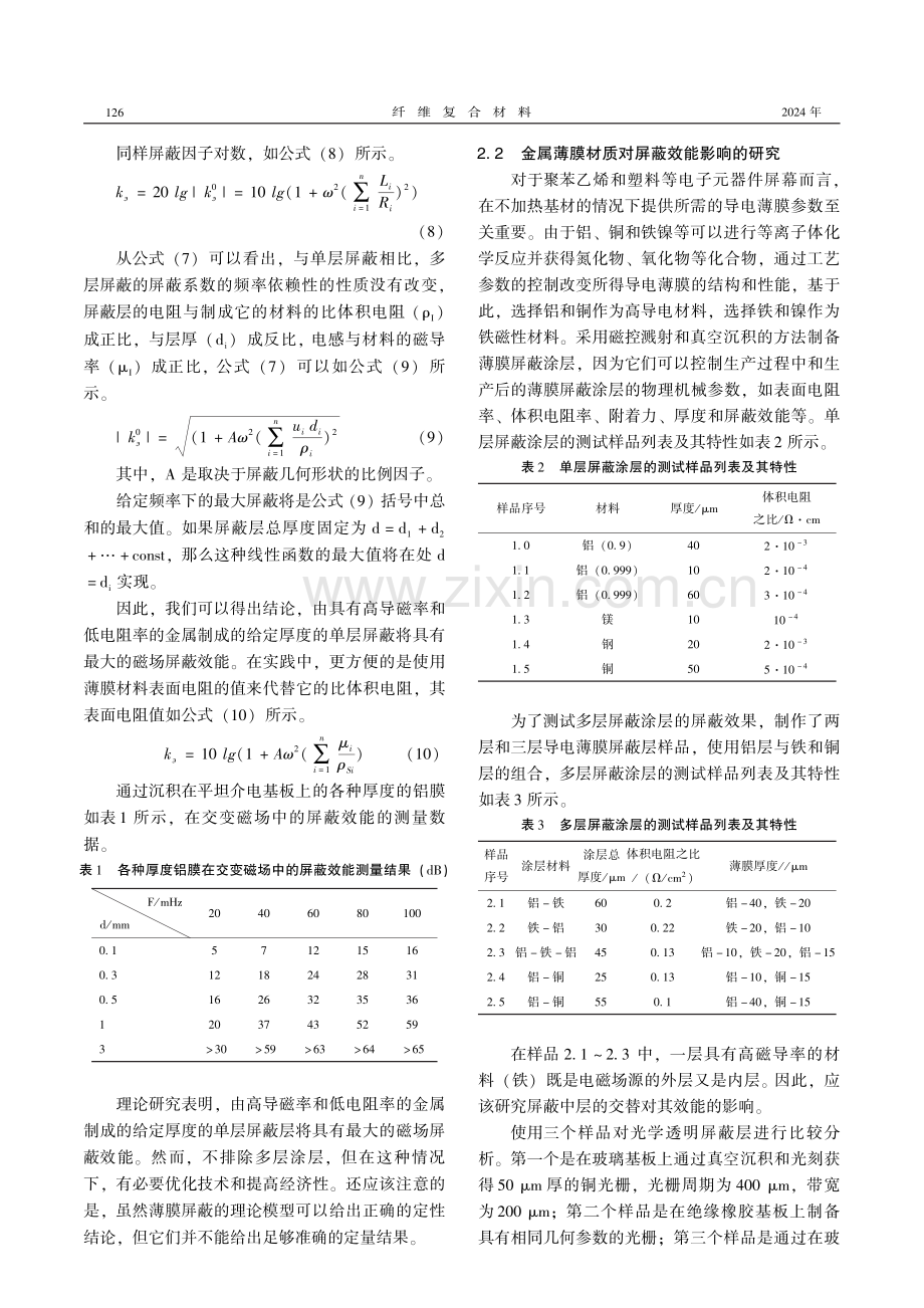 透明金属薄膜在电磁屏蔽中的应用.pdf_第3页