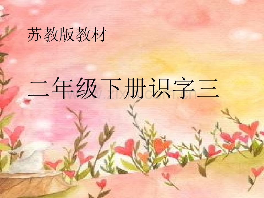 小学语文二年级下册识字三.pptx_第1页