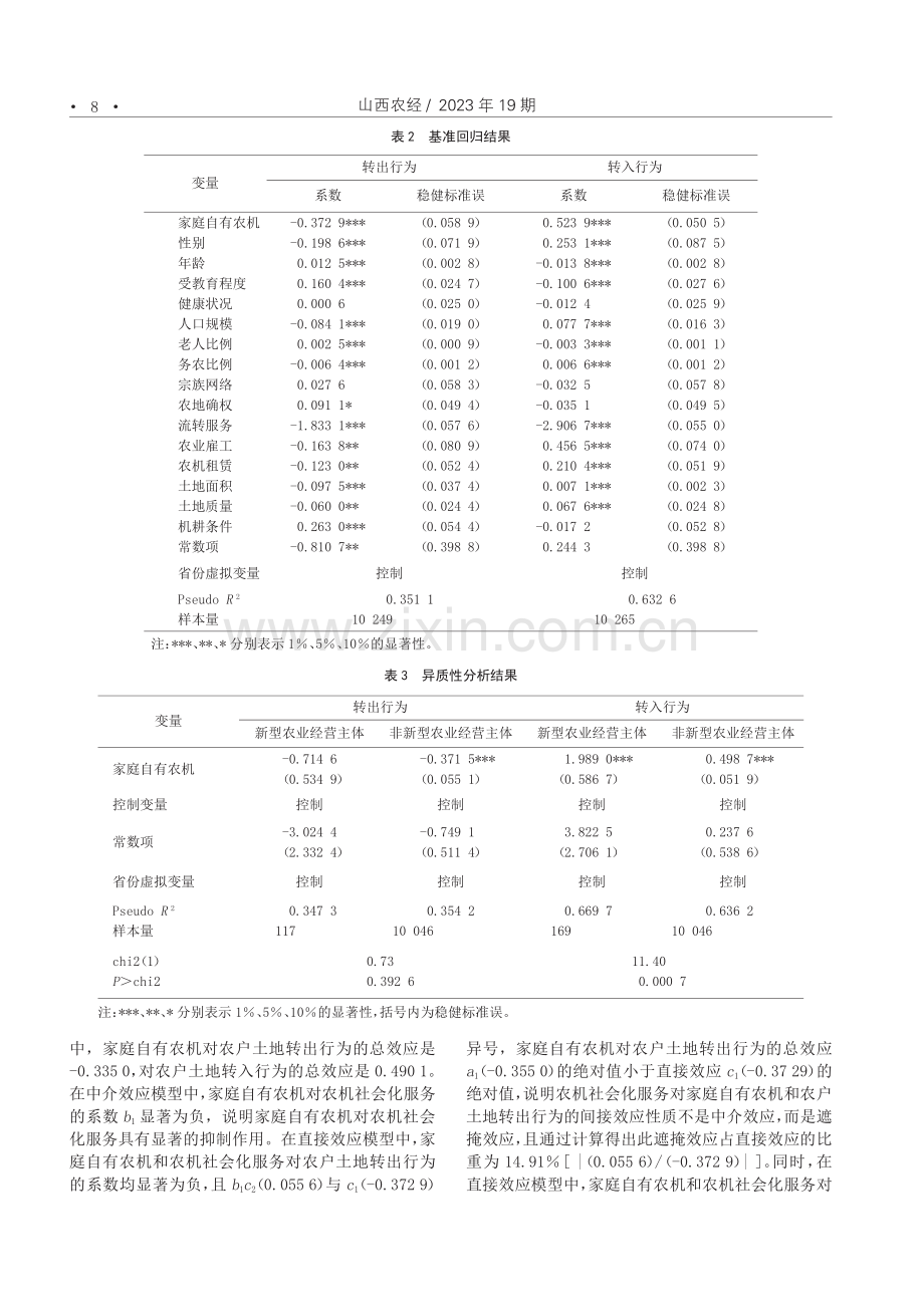 家庭自有农机对土地流转的影响.pdf_第3页