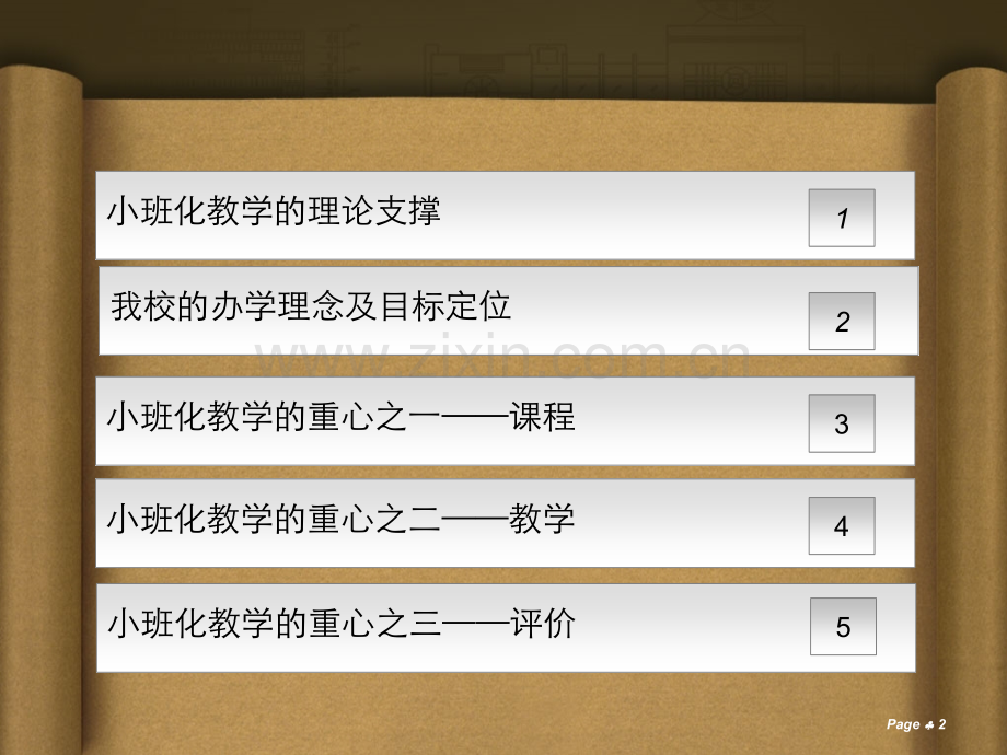 小班化教学试点基础理论办学理念目标及重点工作.pptx_第2页