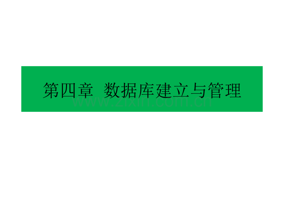 数据库建立与管理节元数据数据库建立数据标准.pptx_第1页