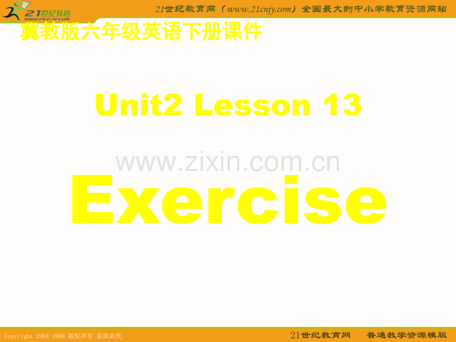 冀教六年级英语下册-unit-lesson.pptx_第1页