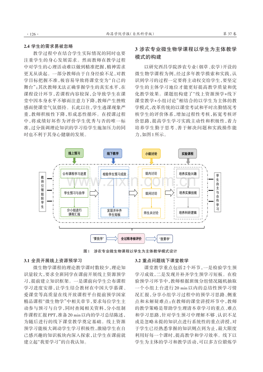 学生为主体的教学模式构建与实践——以涉农专业微生物学课程为例.pdf_第3页