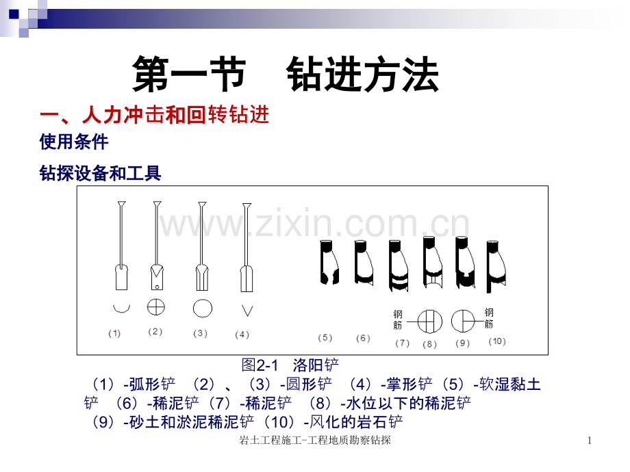 工程地质勘察钻探.pptx_第1页