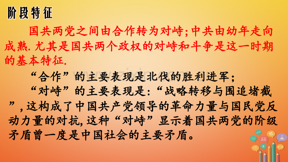 八级历史上册期末复习从国共合作到国共对峙复习新人教版.pptx_第2页