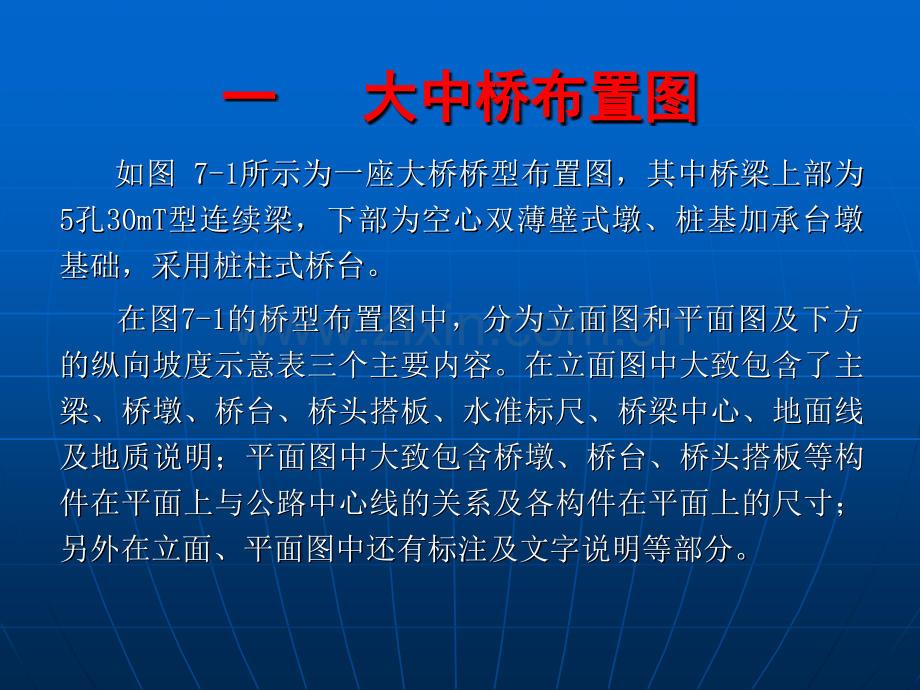 单元7桥梁工程制图-公路工程CAD-教学.pptx_第3页