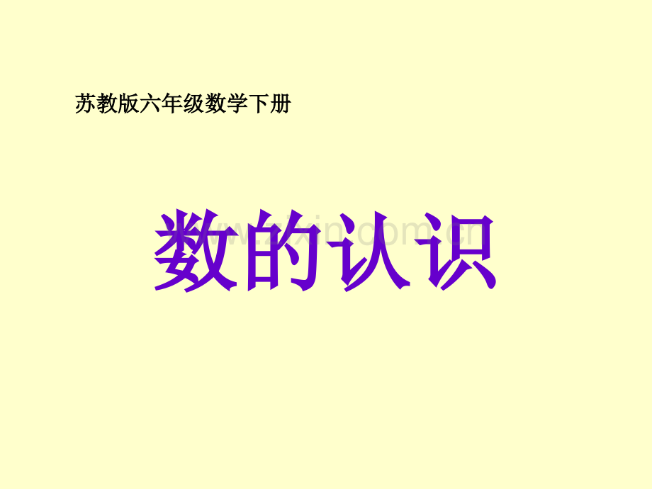 六年级数学下册数的认识之二苏教版.pptx_第1页