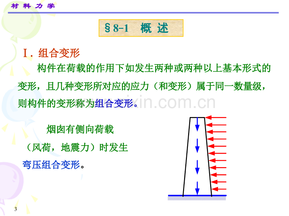 孙训方材料力学08组合变形.pptx_第3页