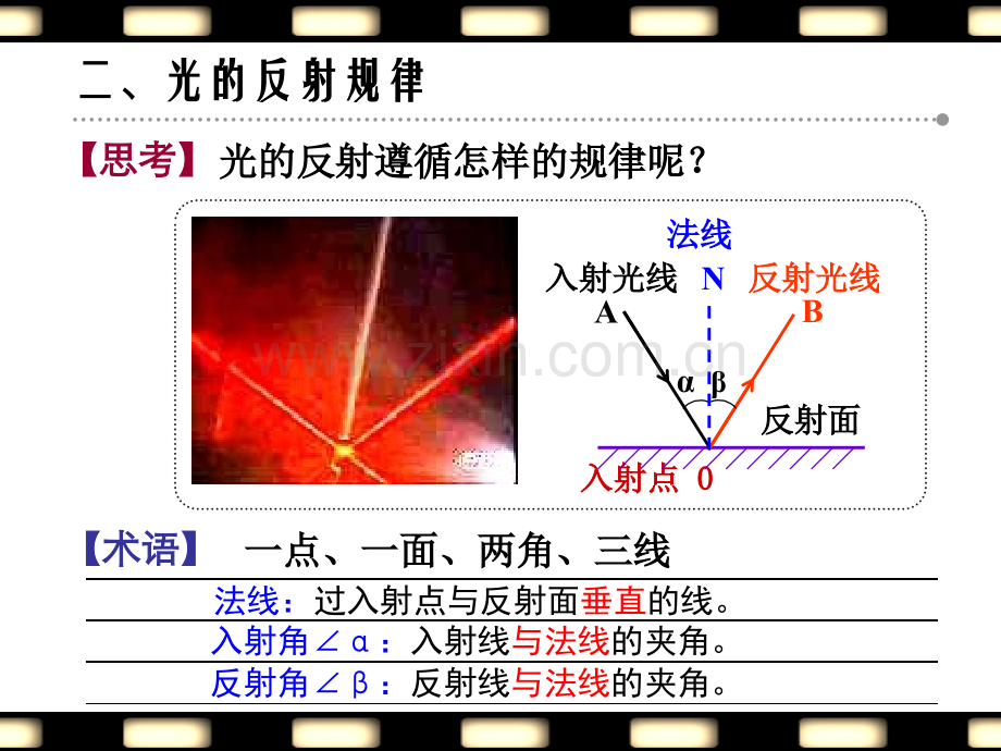 初中物理八年级上册初二物理35光反射.pptx_第3页