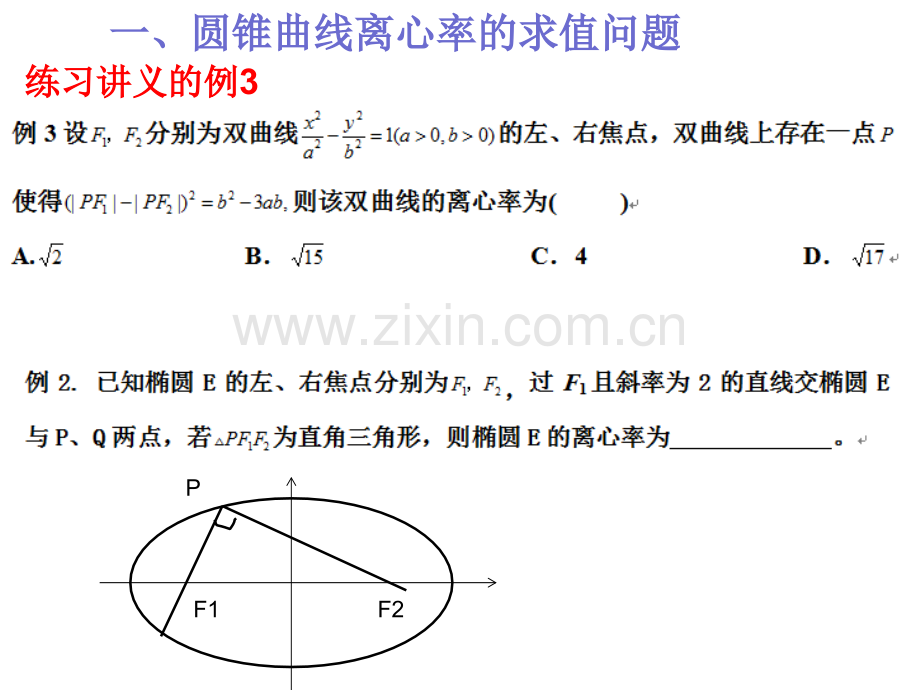 圆锥曲线的离心率.pptx_第3页