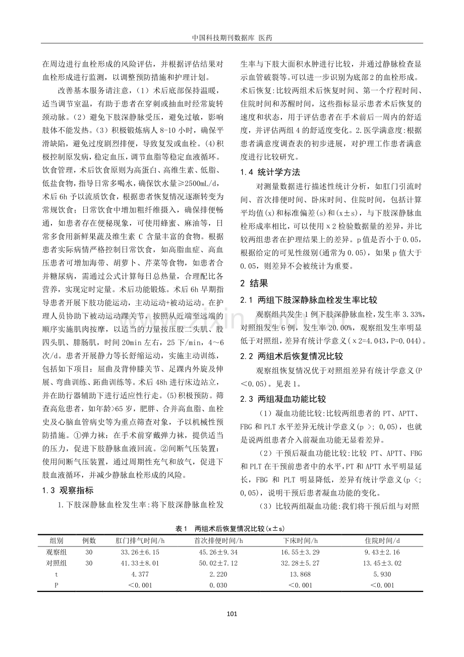 脊柱外科患者围手术期静脉血栓预防循证护理方案的构建与应用.pdf_第2页