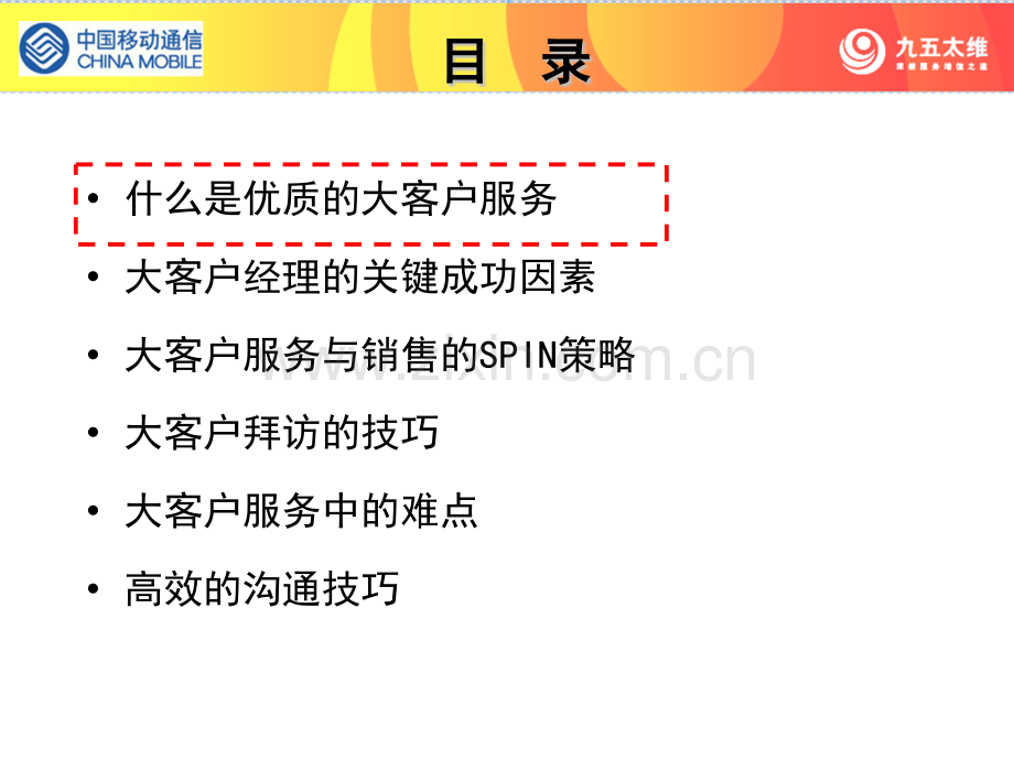 大客户服务与销售大客户集团客户服务综合技能培训课程.pptx_第1页