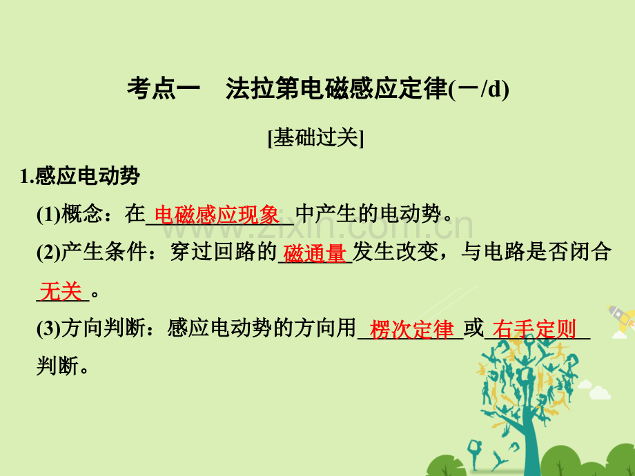 浙江鸭高考物理总复习电磁感应时法拉第电磁感应定律自感涡流.pptx_第2页